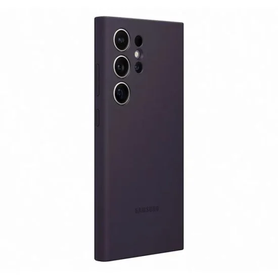 Cover Samsung S24 Ultra Silicone Case - Dark Violet